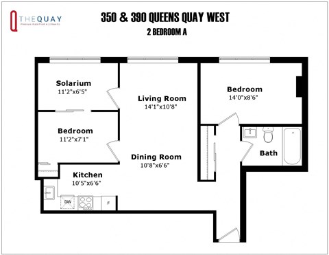 390 Queens Quay West 1-2 Beds Apartment for Rent - Photo Gallery 13